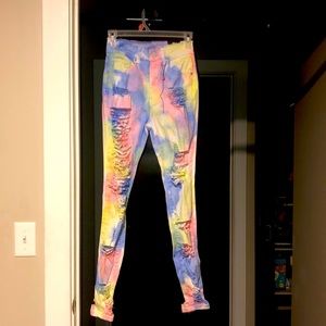 Neon jeans